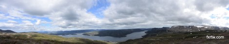Panorama from the Lookout Trail