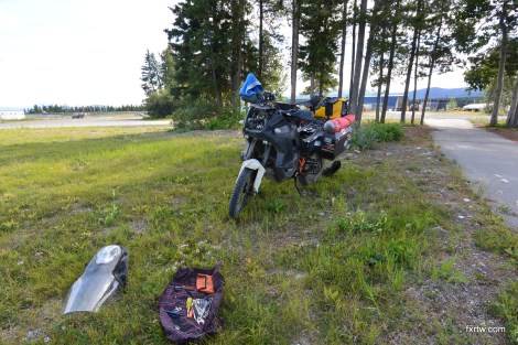 Waiting for P-A at the airport